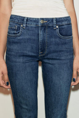 ZW COLLECTION BOOTCUT MID-RISE CONTOUR JEANS - Zara фото 2