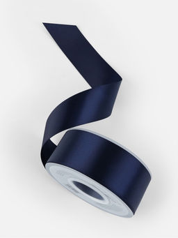 Лента атласная TEIRA, двухсторонняя, 38 мм, 25±1 м, коричневая №330