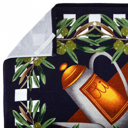 Салфетка махровая 45х45см "Масло оливковое", плотность 290гр/м2, 100% хлопок, Bolangde (Китай)