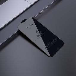 Защитное стекло Hoco A27, для iPhone 13 mini, анти отпечатки, анти царапины, чёрное