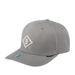 Бейсболка DJINNS арт. 6P TrueFit 2.0 Cap Brushed Twill (серый)