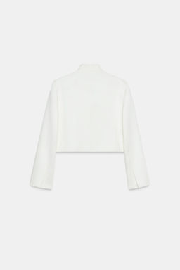BLAZER CROPPED ZW COLLECTION / Crudo - Zara фото 5