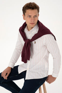 Erkek Bordo Uzun Kollu G_mlek - U.s. polo assn фото 3