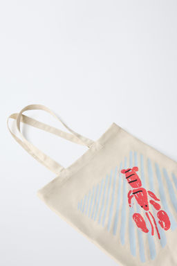 SHOPPER LANGOSTA / Blanco Crudo - Zara фото 3