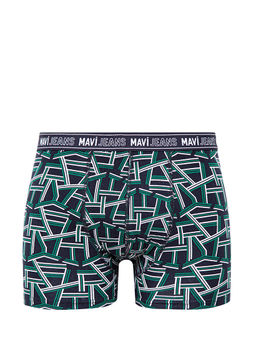 Bask?l? Mavi Boxer