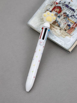 Разноцветная ручка 6 в 1 "Жёлтая лапка"