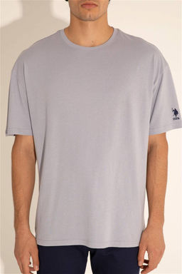 Мужская серая футболка - U.s. polo assn фото 14