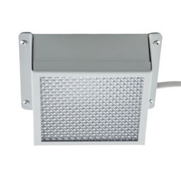 ULP-1010 7W/5000К IP40 GRILYATO WHITE Светильник светодиодный потолочный встраиваемый. Белый свет (5000K). 868Лм. Для ячеек 100x100мм. Корпус белый. В комплекте с и/п. ТМ Uniel