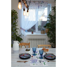 Дорожка Этель Самая любимая 30*70 см, 100% хлопок, саржа 190 г/м2  фото 5