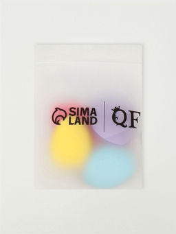 Цена за 2 шт. Спонжи для макияжа, 5 шт., МИКС