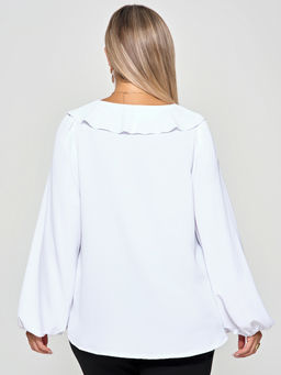 Блузка 0059-26 белый