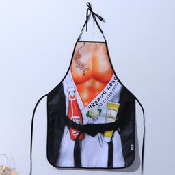 Фартук кухонный Чёрный пояс по пельменям