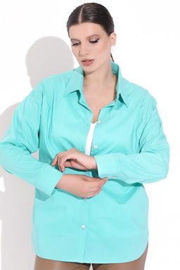 Рубашка Гавана (мята) - Эльза фото 5