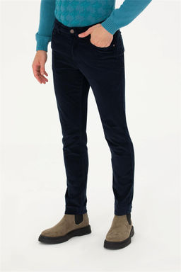 U. S. Polo Assn Мужские темно-синие брюки из плотной ткани - U.s. polo assn фото 2