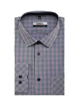 Сорочка мужская длинный рукав GREG S375/231/182/ZN/1p  фото 2