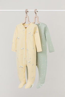 Crockid _ К 6025-2уп/маленькие овечки,поле с ромашками комбинезон (слип) яс