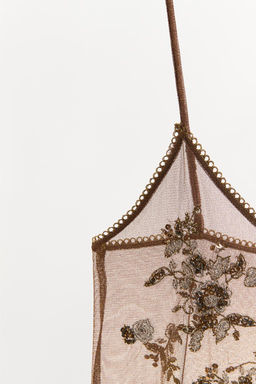 BEADED METALLIC THREAD TOP - Zara фото 7