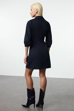 TRENDYOLMILLA Haki Baglama Detayl? Dokuma Elbise TWOAW20EL1156 фото 26