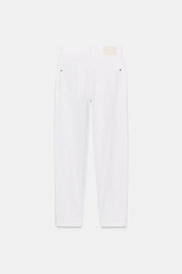 JEANS Z1975 MOM FIT TIRO ALTO / Blanco - Zara фото 9