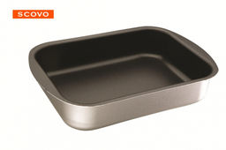 АП_Противень "Дискавери" 290*200*50мм. (серебро) арт.СД047 Демидовский