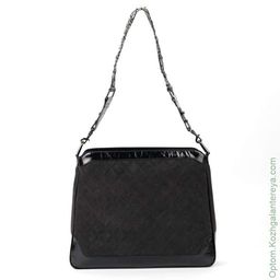 Женская замшевая сумка 73550 Грей