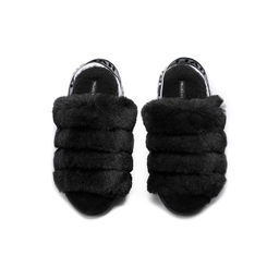 Тапочки Cozy чёрные