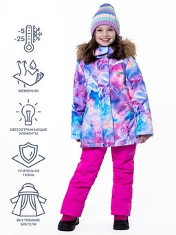 Костюм 7з1223 лазурный/фуксия