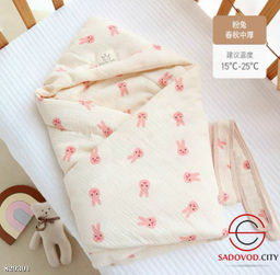 Детское муслиновое одеяло+бант на синтепоне