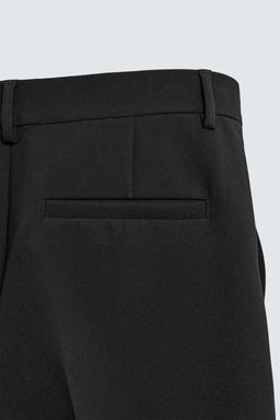PANTAL?N CROPPED WIDE FIT PLIEGUES / Negro - Zara фото 10