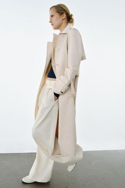 JERSEY PUNTO CINTURA ANCHA / Azul tinta - Zara фото 4