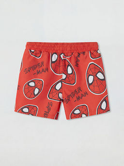 Spider-Man Bask?l? Erkek ?ocuk Deniz ?ortu