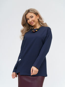 787 Туника "Серо-синий"