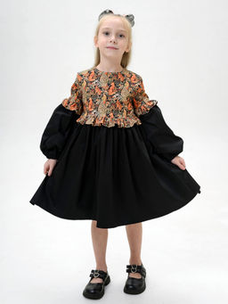 ДЛ26-7 платье для девочки ЛИСЫ