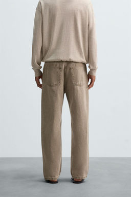 SLIM FIT STRAIGHT-LEG JEANS - Zara фото 3
