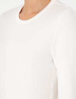 Бежевый свитер узкого кроя - Pierre cardin фото 7