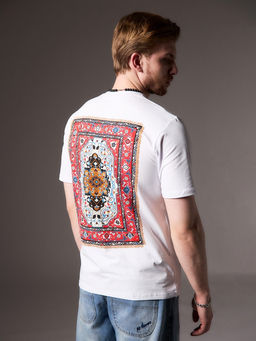Футболка мужская KAFTAN Russian style, размер 54, белая