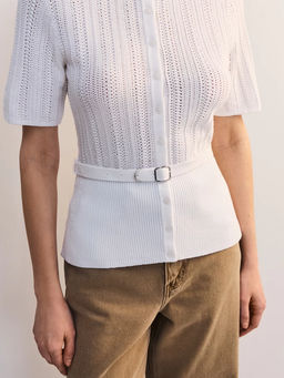 Приталенный кардиган с поясом / Zarina