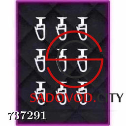 Набор крючков для штор, 100 шт