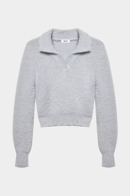 Джемпер с v-образным вырезом с ворсом - Mollis фото 4