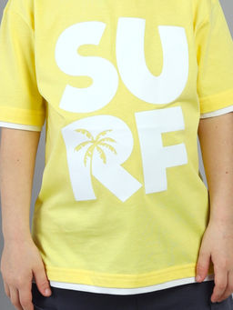 CRB wear / CSKB 64074-30K Футболка для мальчика,желтый/Ex.Cherubino