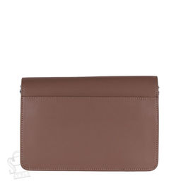 Сумка женская кожаная 1602Y apricot ash Polina&Eiterou/30 в Новосибирске