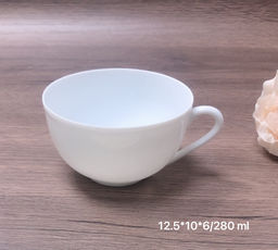 Кружка для чая / DR-1021 /уп 75/ тонкостенный фарфор - Галеонтрейд фото 2