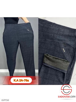 Женские штаны с мехом на резинке - Bruno фото 2