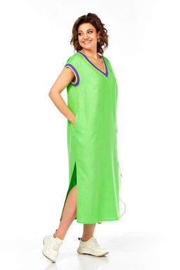 Платье Diamant 2078 зелёный  фото 7