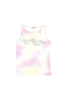 Кремовый пижамный комплект для девочки Неожиданная скидка в корзине - U.s. polo assn фото 2