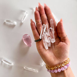 Ритуальный набор Благодарность из камня - Радуга самоцветов фото 2