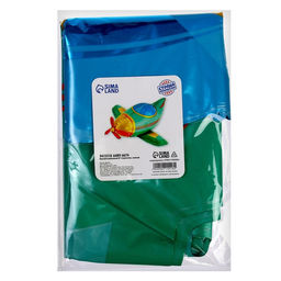 Цена за 5 шт. Воздушные шары фольгированные 40" «Самолётик», зелёный