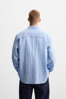 STRIPED FLOWING SHIRT - Zara фото 3