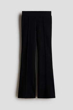 Leggings acampanados de punto
