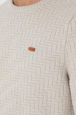Erkek Slim Fit Bisiklet Yaka Ta_ Kazak - U.s. polo assn фото 7